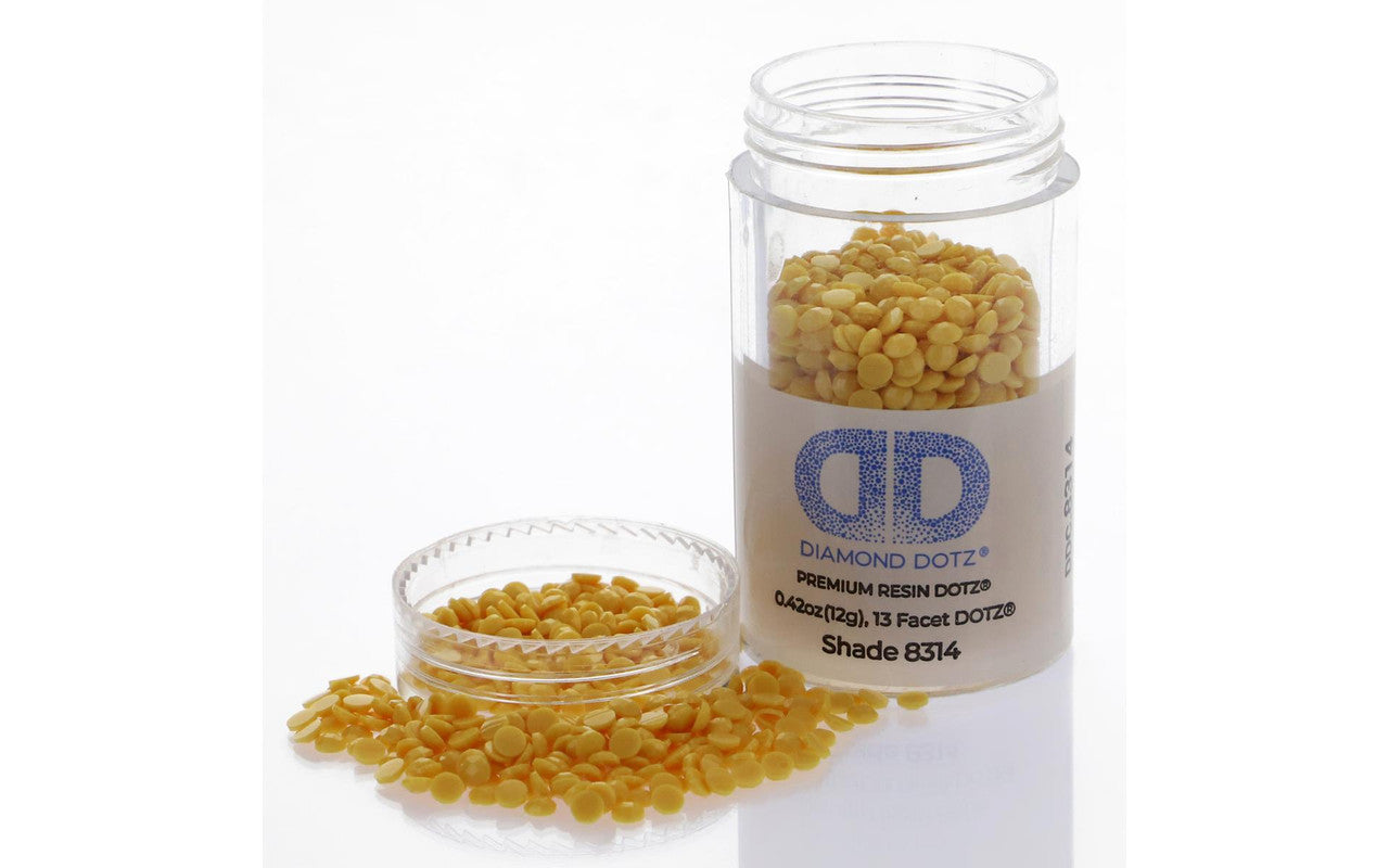 Diamond Dotz Freestyle Gems 2.8mm 12g Canary 8314